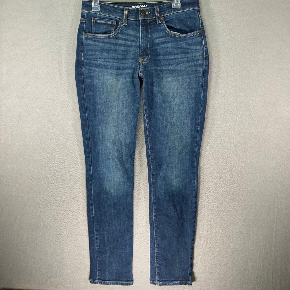 Kohl's Everyday Slim Jeans 30x32 Men's Medium Wash Denim‎